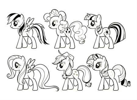 Раскраски Лошадь Лошадь