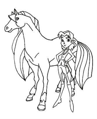 Раскраски Лошадь Лошадь