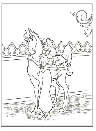 Раскраски Лошадь Лошадь