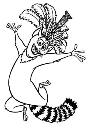 Раскраски Мадагаскар Мадагаскар раскраска 32