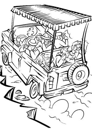 Раскраски Мадагаскар Мадагаскар раскраска 39