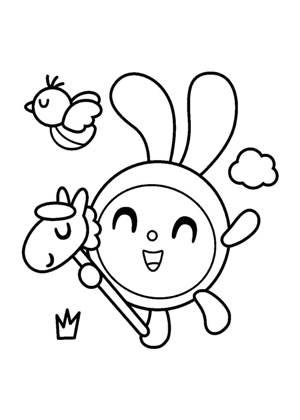 Раскраски Малышарики Малышарики раскраска 20