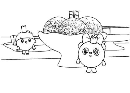 Раскраски Малышарики Малышарики раскраска 7