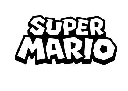 Раскраски Супер Марио Супер Марио — раскраска 26