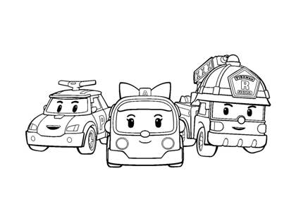 Машинки раскраска 11