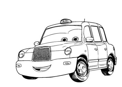 Машинки раскраска 12