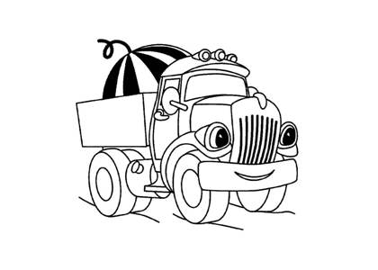 Машинки раскраска 16