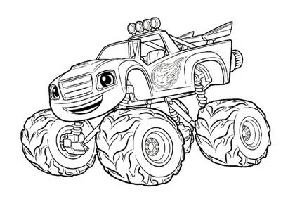 Машинки раскраска 32