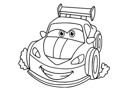 Машинки раскраска 40