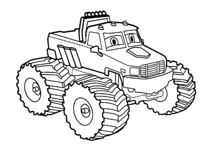 Машинки раскраска 9