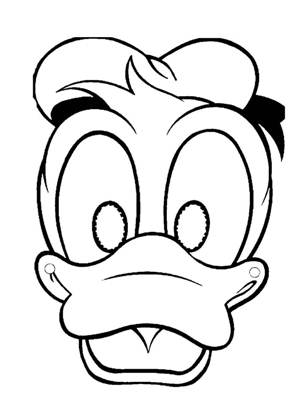 Раскраски Маски Маски раскраска 14