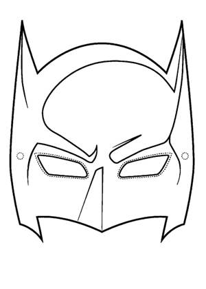 Раскраски Маски Маски раскраска 3