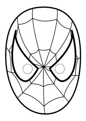 Раскраски Маски Маски раскраска 5