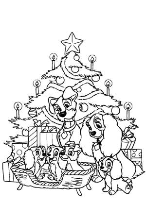 Merry Christmas раскраска 17