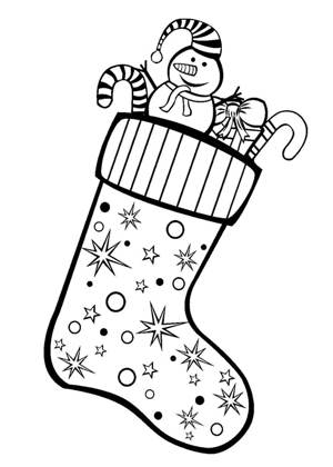 Merry Christmas раскраска 23