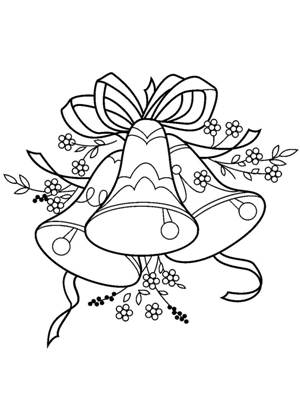 Merry Christmas раскраска 26