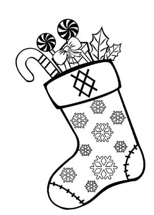 Merry Christmas раскраска 27