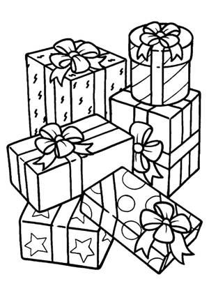 Merry Christmas раскраска 30