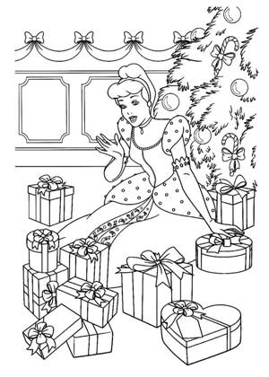 Merry Christmas раскраска 37