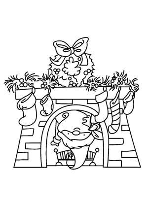 Merry Christmas раскраска 40