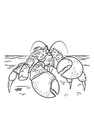 Моана раскраска 15