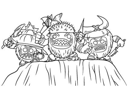 Моана раскраска 2