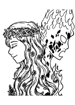 Моана раскраска 5