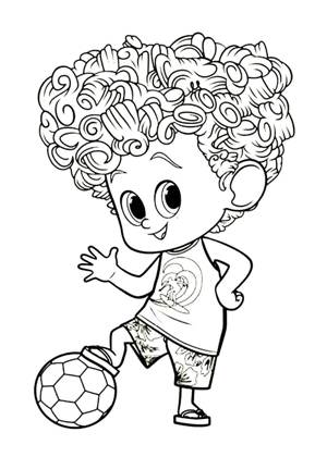 Монстры на каникулах раскраска 13