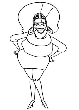 Монстры на каникулах раскраска 23