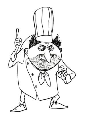 Монстры на каникулах раскраска 25