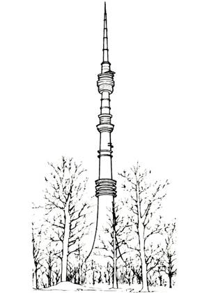 Раскраски Москва Москва раскраска 1