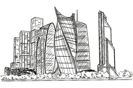 Раскраски Москва Москва раскраска 32