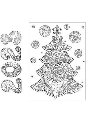 Раскраски Новый год 2023 Новый год 2023 — раскраска 11
