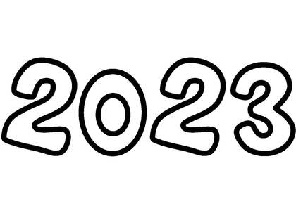 Раскраски Новый год 2023 Новый год 2023 — раскраска 26