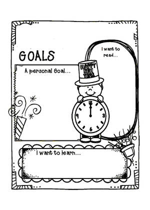 Новогодние Часы — раскраска 7