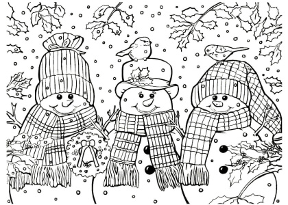 Раскраски Новогодний Антистресс Новогодний Антистресс — раскраска 15