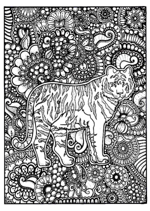 Раскраски Новогодний Антистресс Новогодний Антистресс — раскраска 30