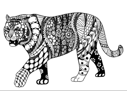 Раскраски Новогодний Антистресс Новогодний Антистресс — раскраска 56