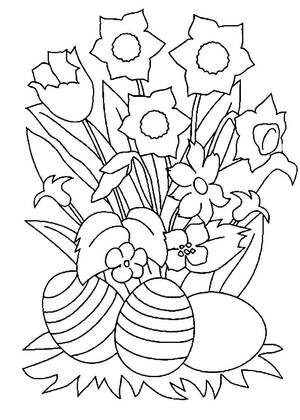 Новруз – раскраска 8