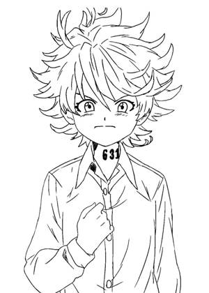 Раскраски Обещанный Неверленд Обещанный Неверленд — раскраска 11