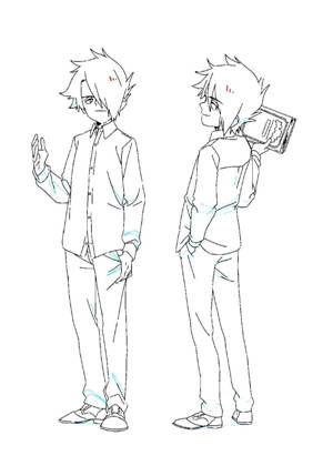 Раскраски Обещанный Неверленд Обещанный Неверленд — раскраска 2