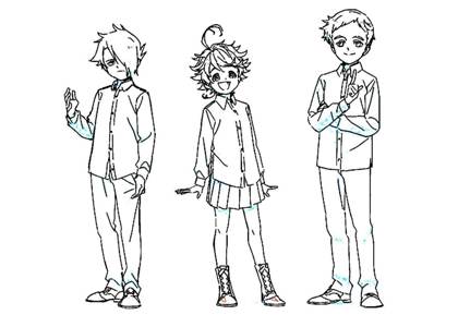 Раскраски Обещанный Неверленд Обещанный Неверленд — раскраска 30