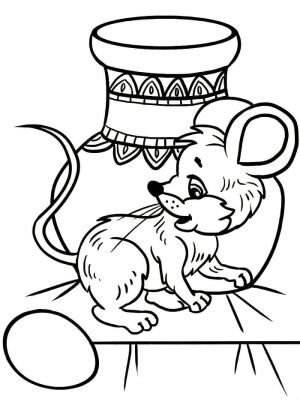 Пасха – раскраска 15