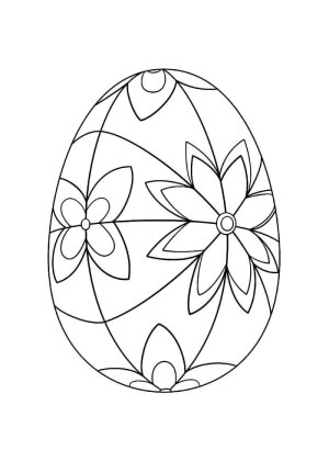 Пасха – раскраска 8