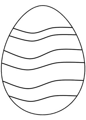 Раскраски Пасхальные яйца Пасхальные яйца раскраска 17