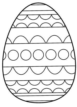 Раскраски Пасхальные яйца Пасхальные яйца раскраска 25