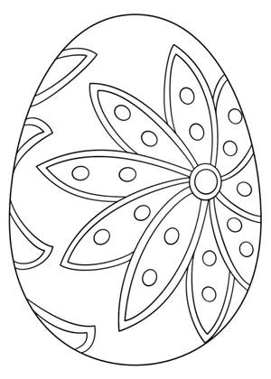 Раскраски Пасхальные яйца Пасхальные яйца раскраска 31
