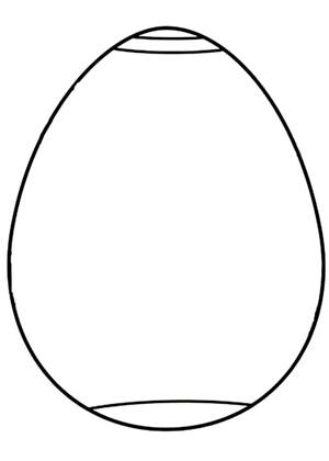 Раскраски Пасхальные яйца Пасхальные яйца раскраска 38