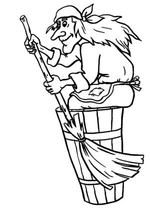 По русским народным сказкам раскраска 3