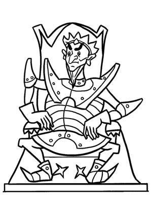 По русским народным сказкам раскраска 30